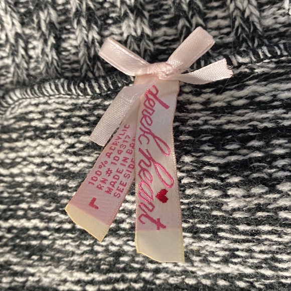 CUDDLY SWEATER DRESS by Derek Heart Size L EUC FORM FITTING STRETCH - Picture 7 of 10